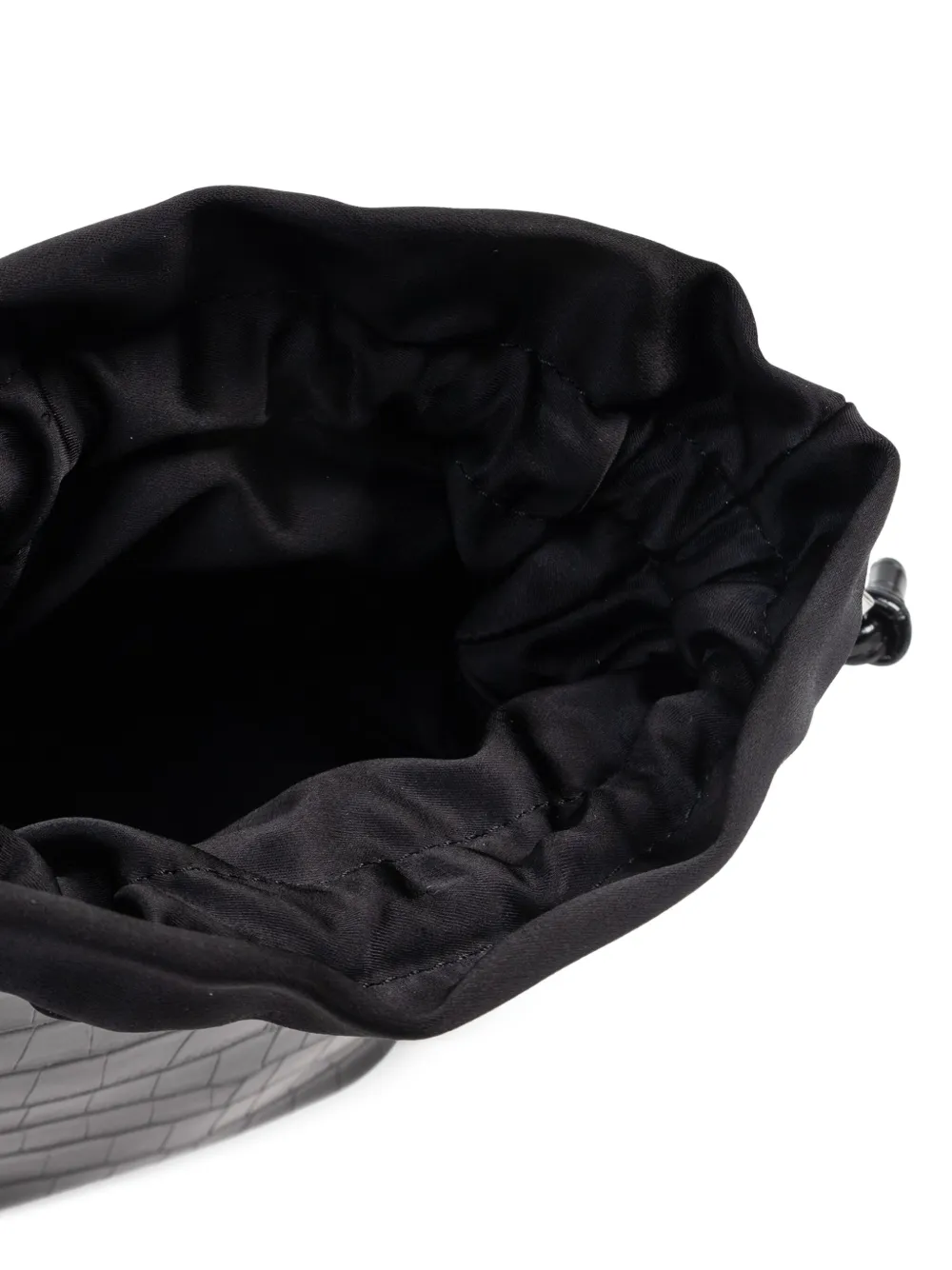 GANNI Shopper met krokodillen-reliëf Zwart