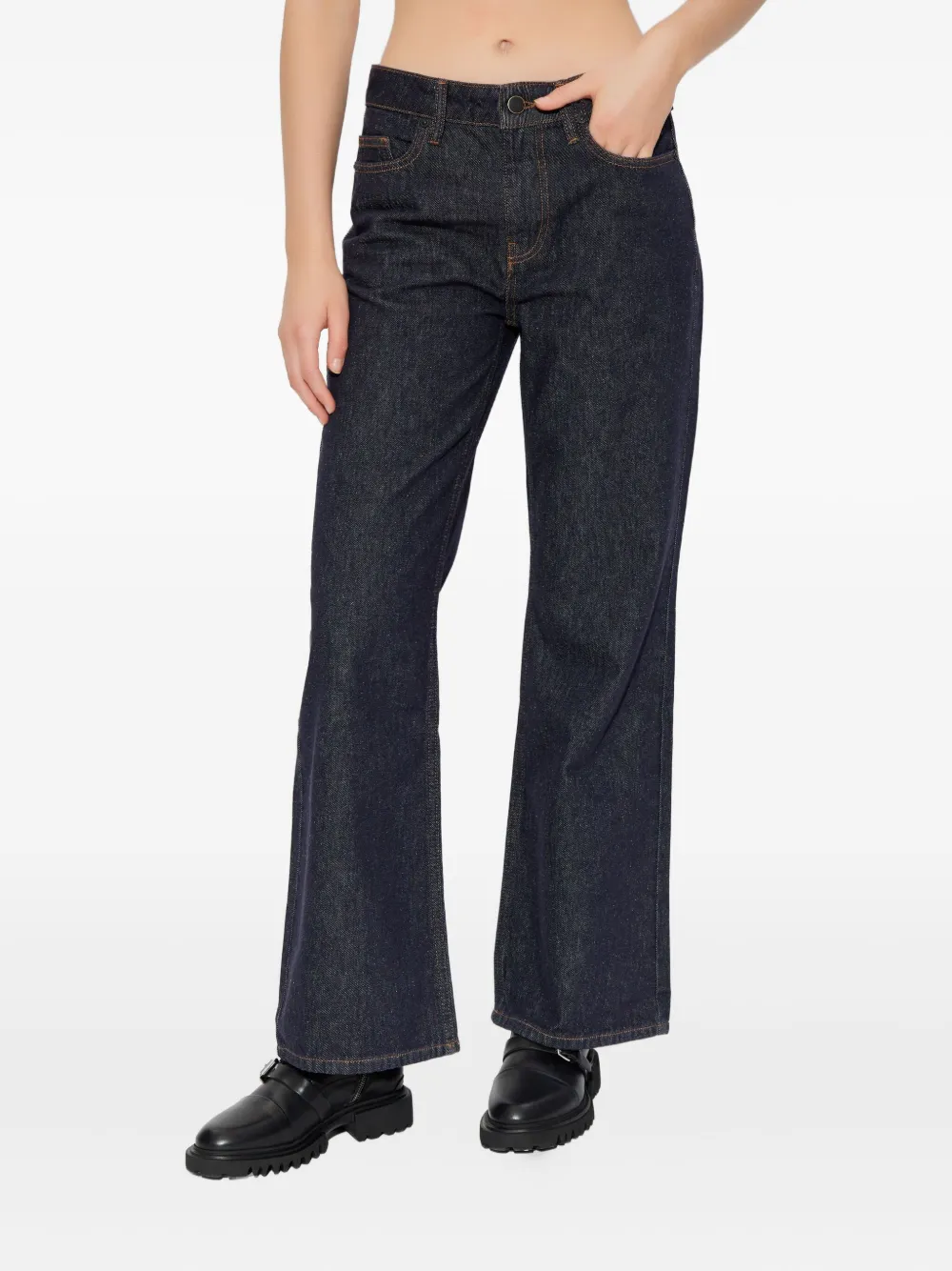  Allsaints Ember Flared Jeans - Blue 