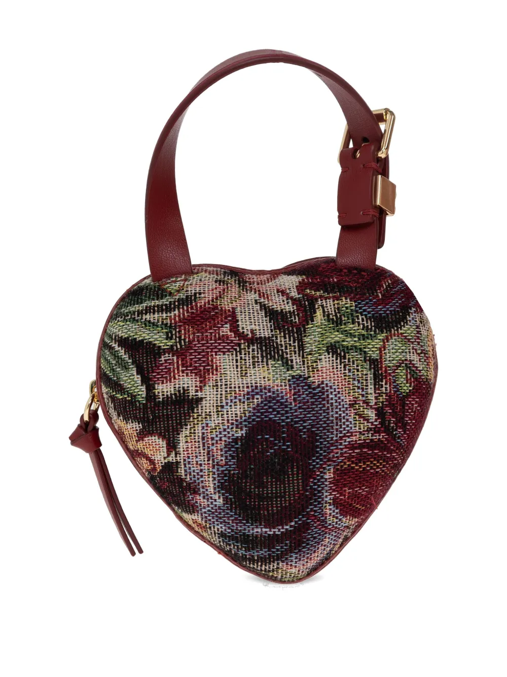 Ganni Nano Tapestry Tote Bag In Multi