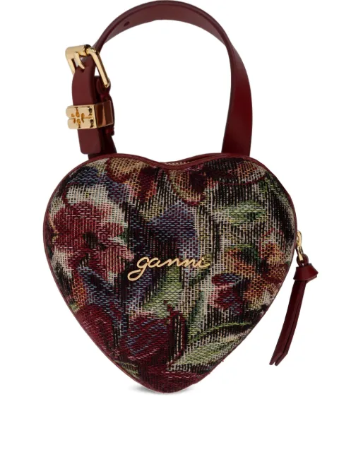 GANNI nano Tapestry tote bag