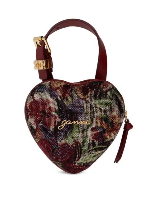 GANNI nano Tapestry tote bag