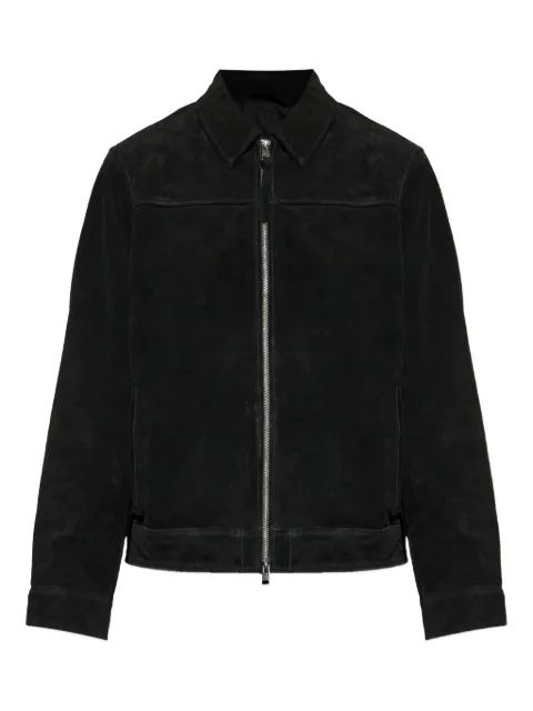 AllSaints Rhone zip-up overshirt