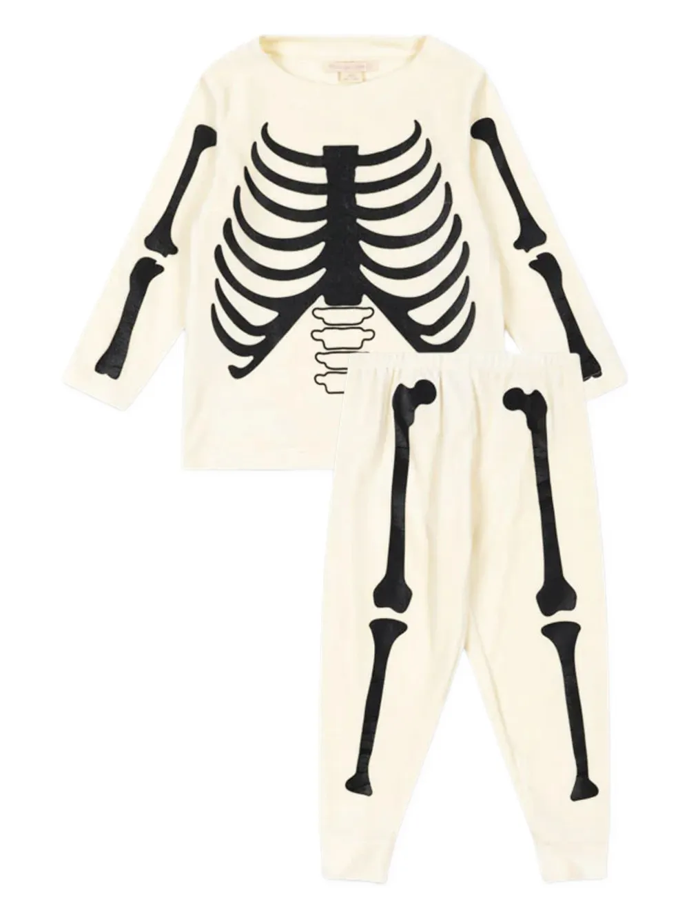 Konges Sløjd skeleton-print tracksuit set | Neutrals | Image 1