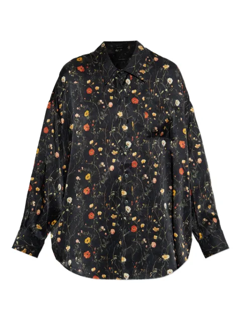 R13 floral-print shirt