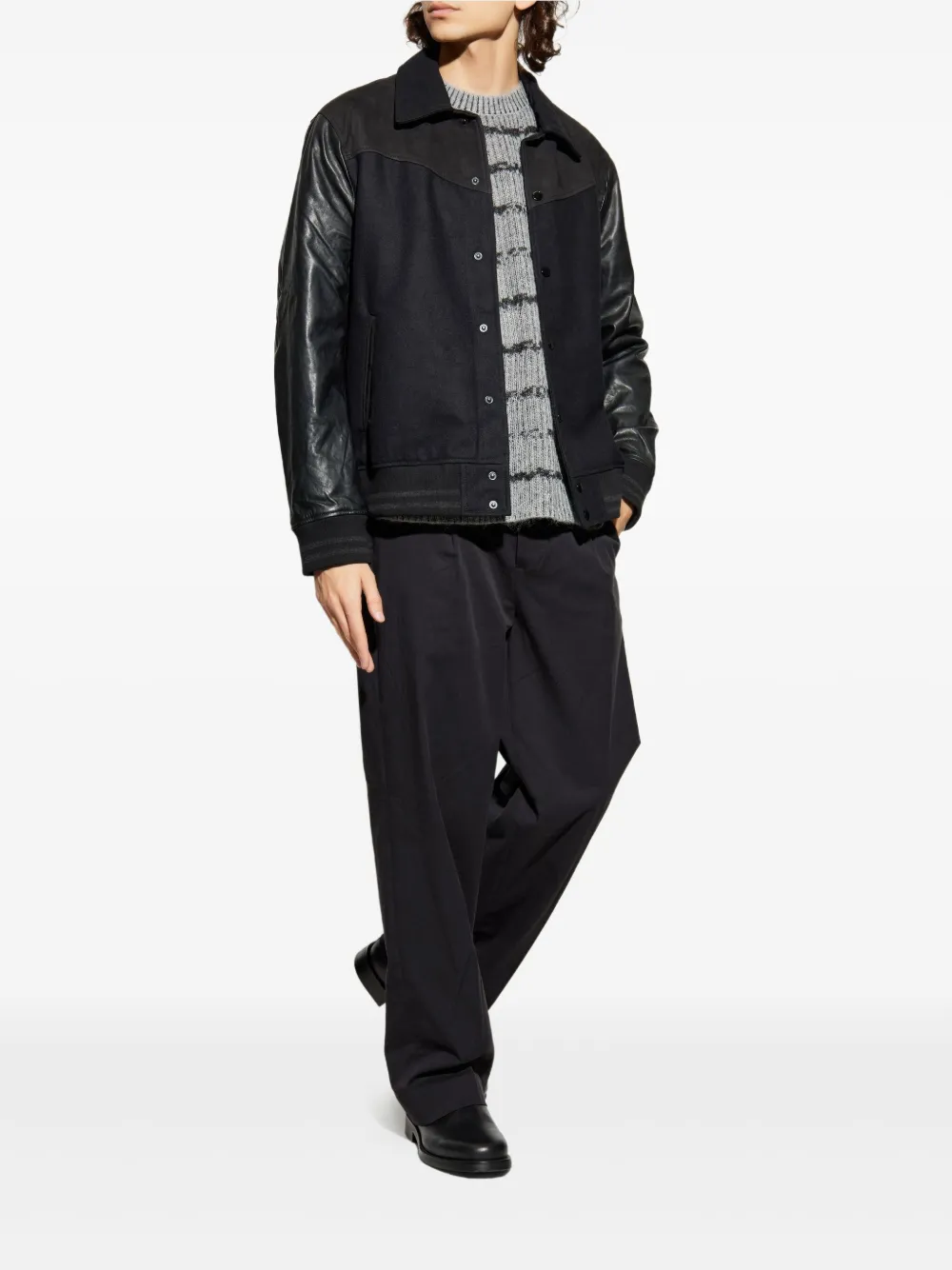 AllSaints Gestreifter Dissolved Pullover | Pullover | Image 2