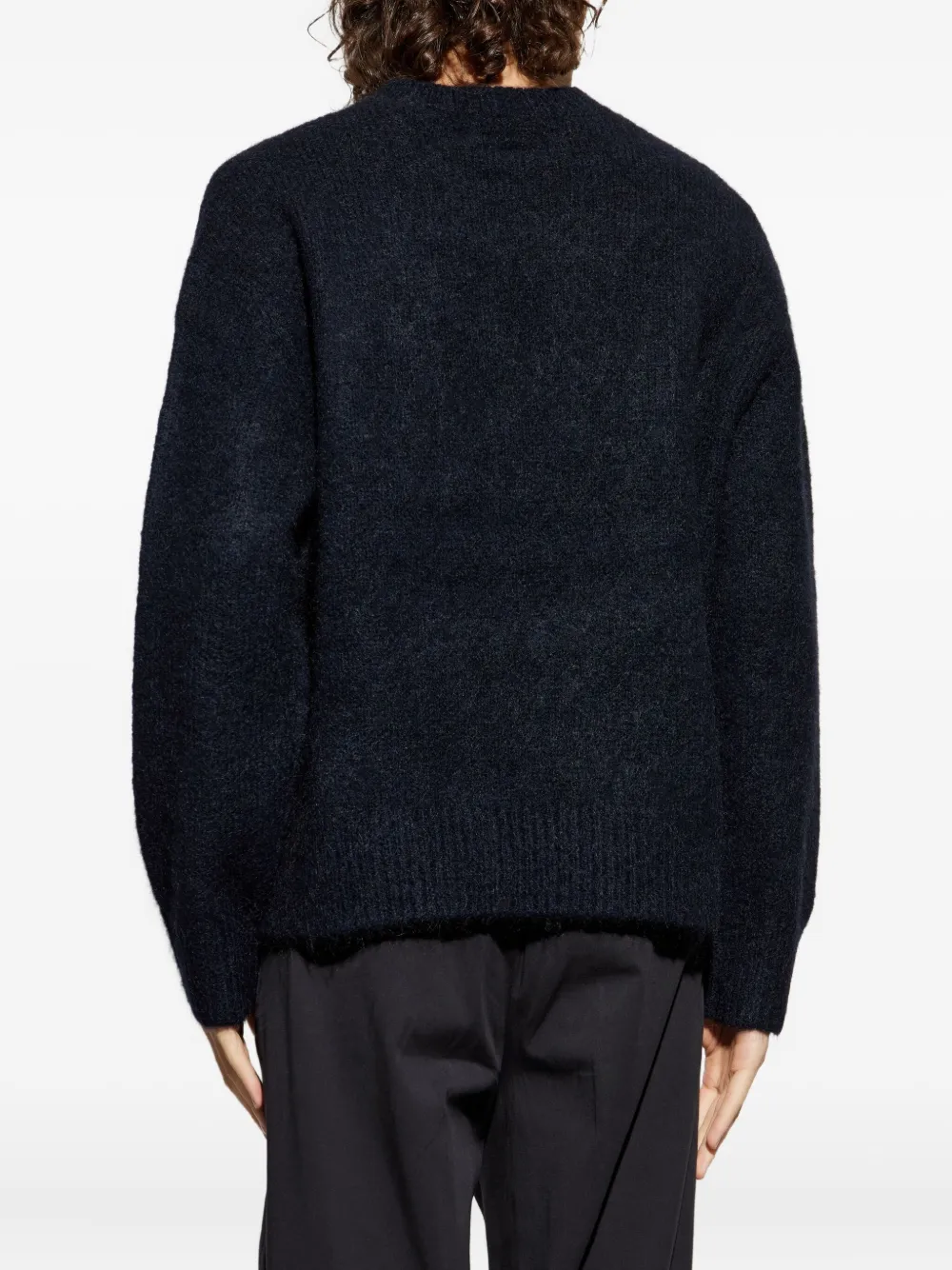 AllSaints Coby trui met ronde hals Blauw