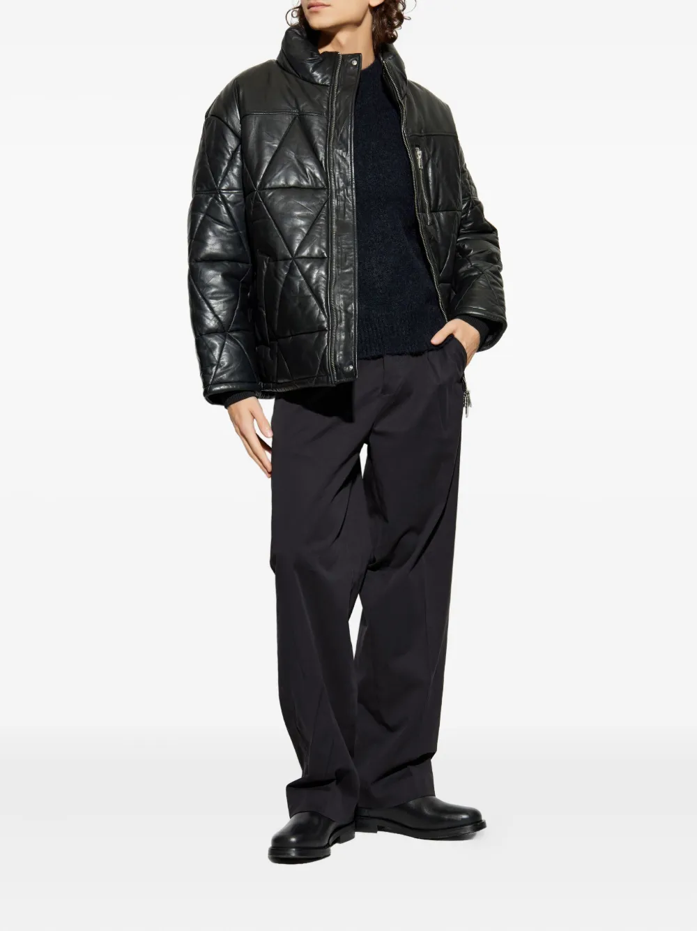 AllSaints Coby crew-neck sweater | Knitted Sweaters | Image 2