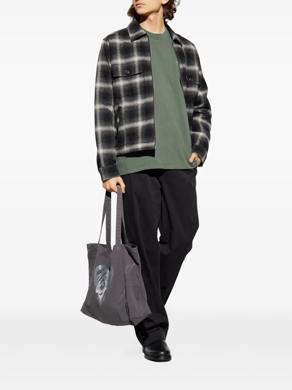 AllSaints 로고 프린트 티셔츠 | 티셔츠