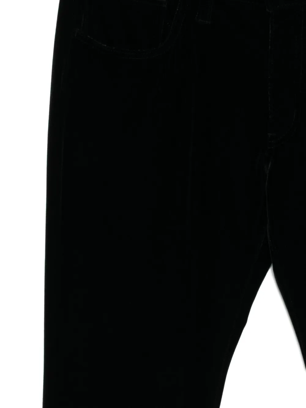 Junya Watanabe Flared Trousers In Black