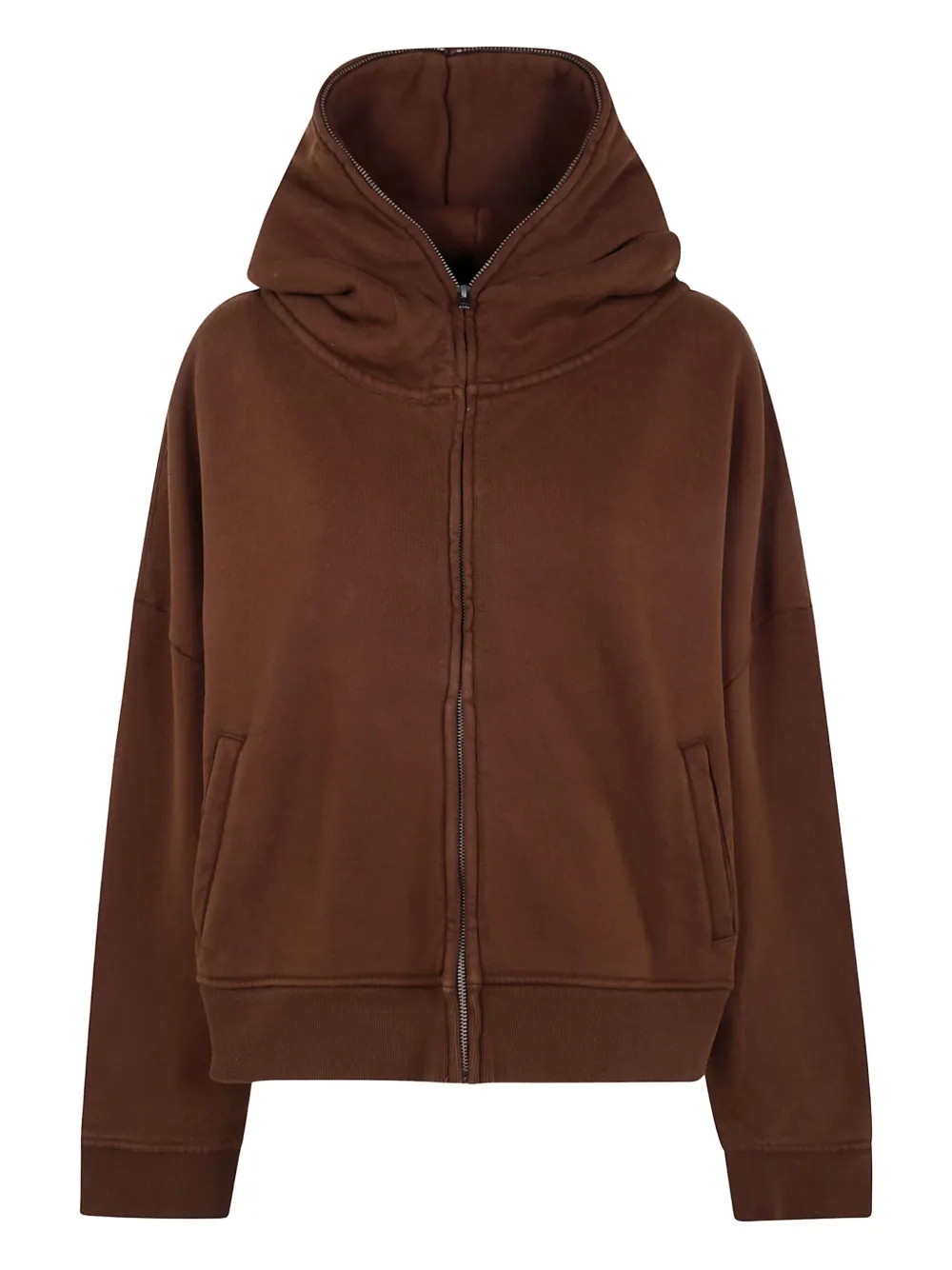 ENTIRE STUDIOS hoodie con cierre | marrón | Image 1