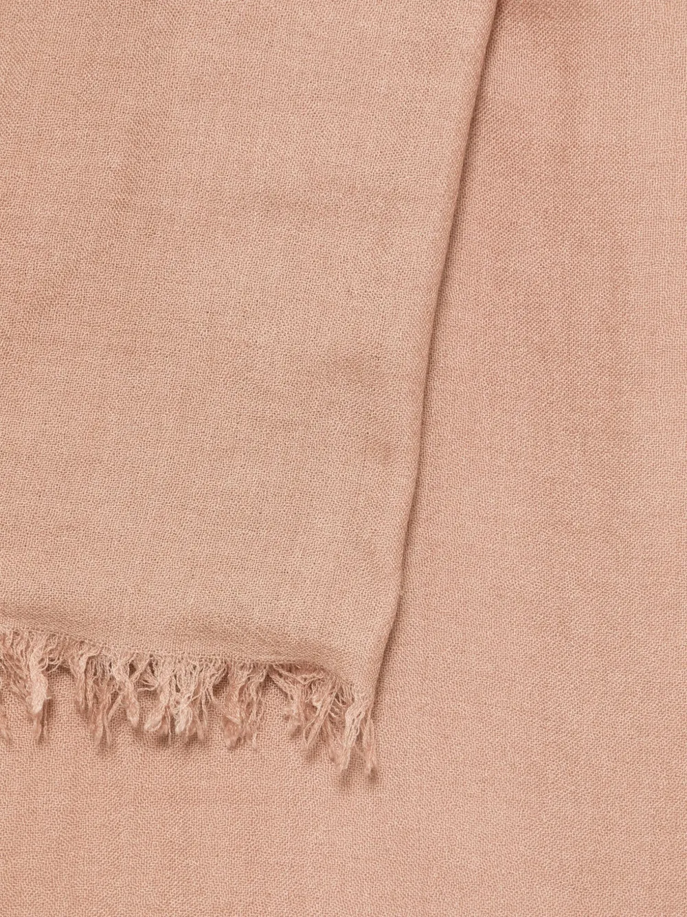 Faliero Sarti fringed scarf - Bruin