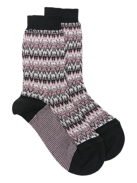 Missoni zigzag-pattern socks