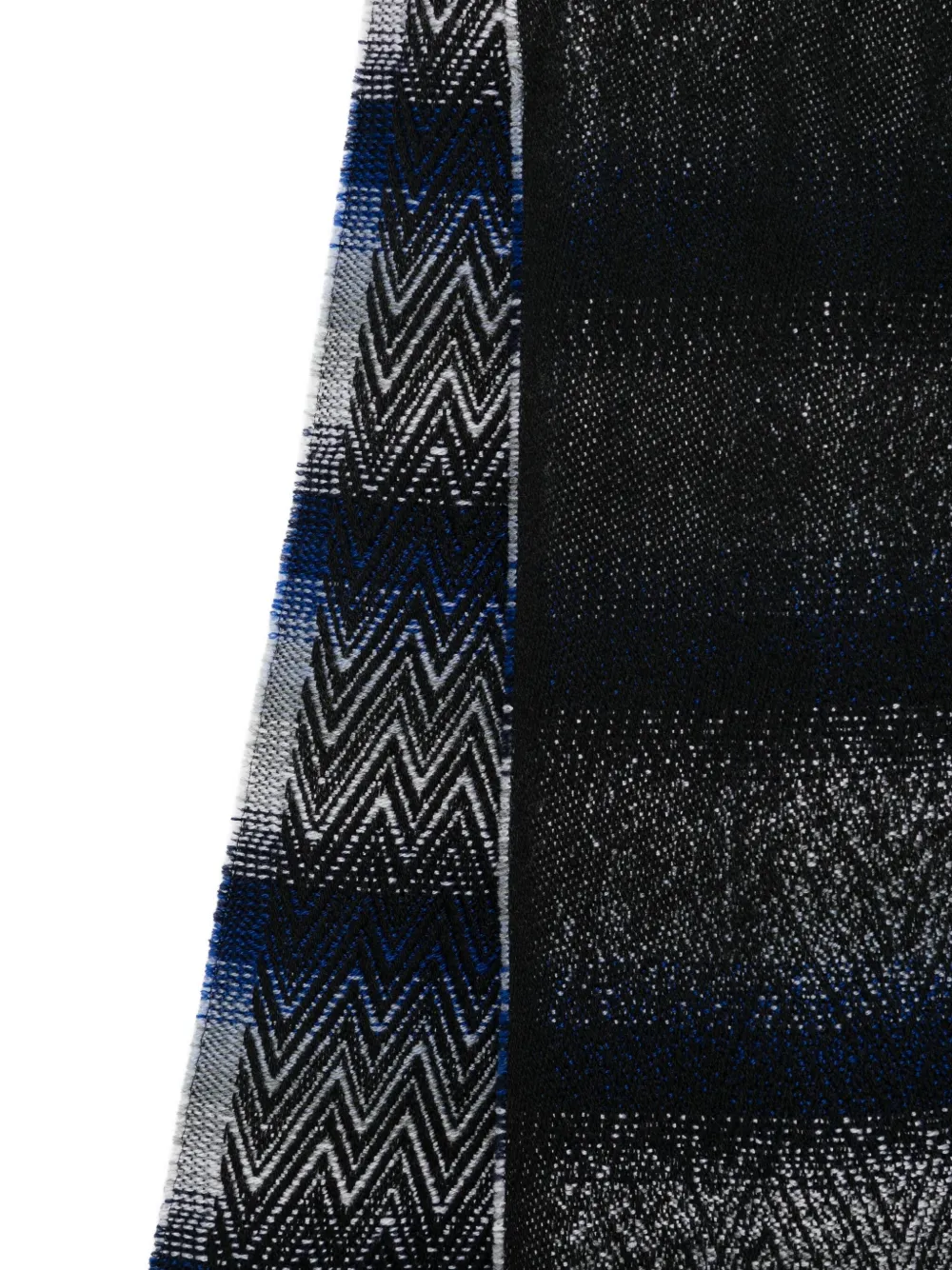 Missoni chevron-pattern fringed scarf | Men | Image 2
