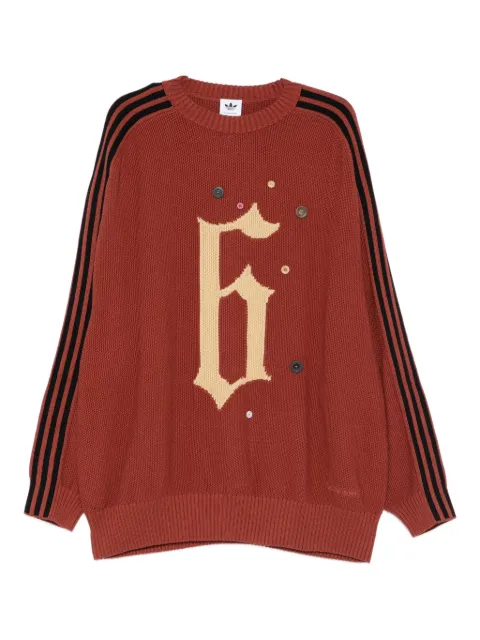 adidas x Song for the Mute ADI006 button-embellished jumper