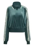 adidas x Liberty London velvet polo sweatshirt - Green