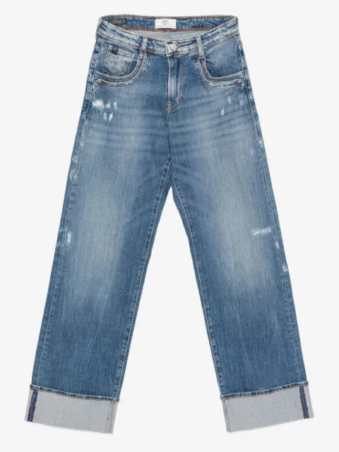 Les Temps des Cerises jeans rectos con tobillos ajustados