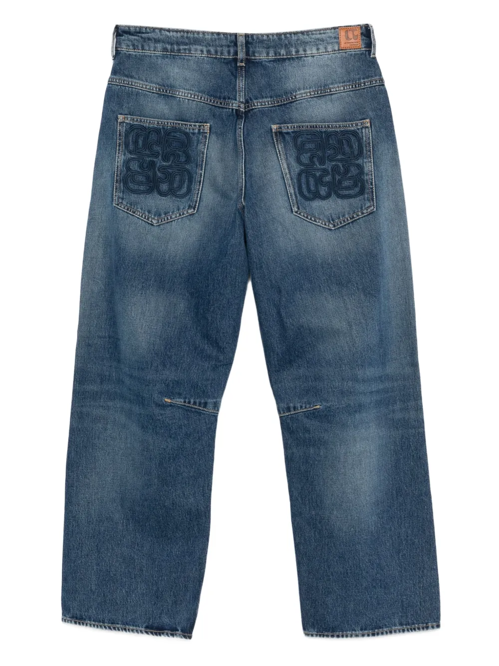 Les Temps des Cerises detailed denim wide-leg jeans | Wide-Leg Jeans | Image 2