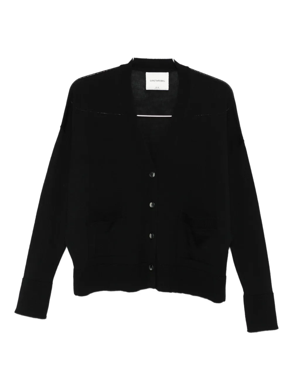 Laboratorio Capri Buttoned Cardigan In Black