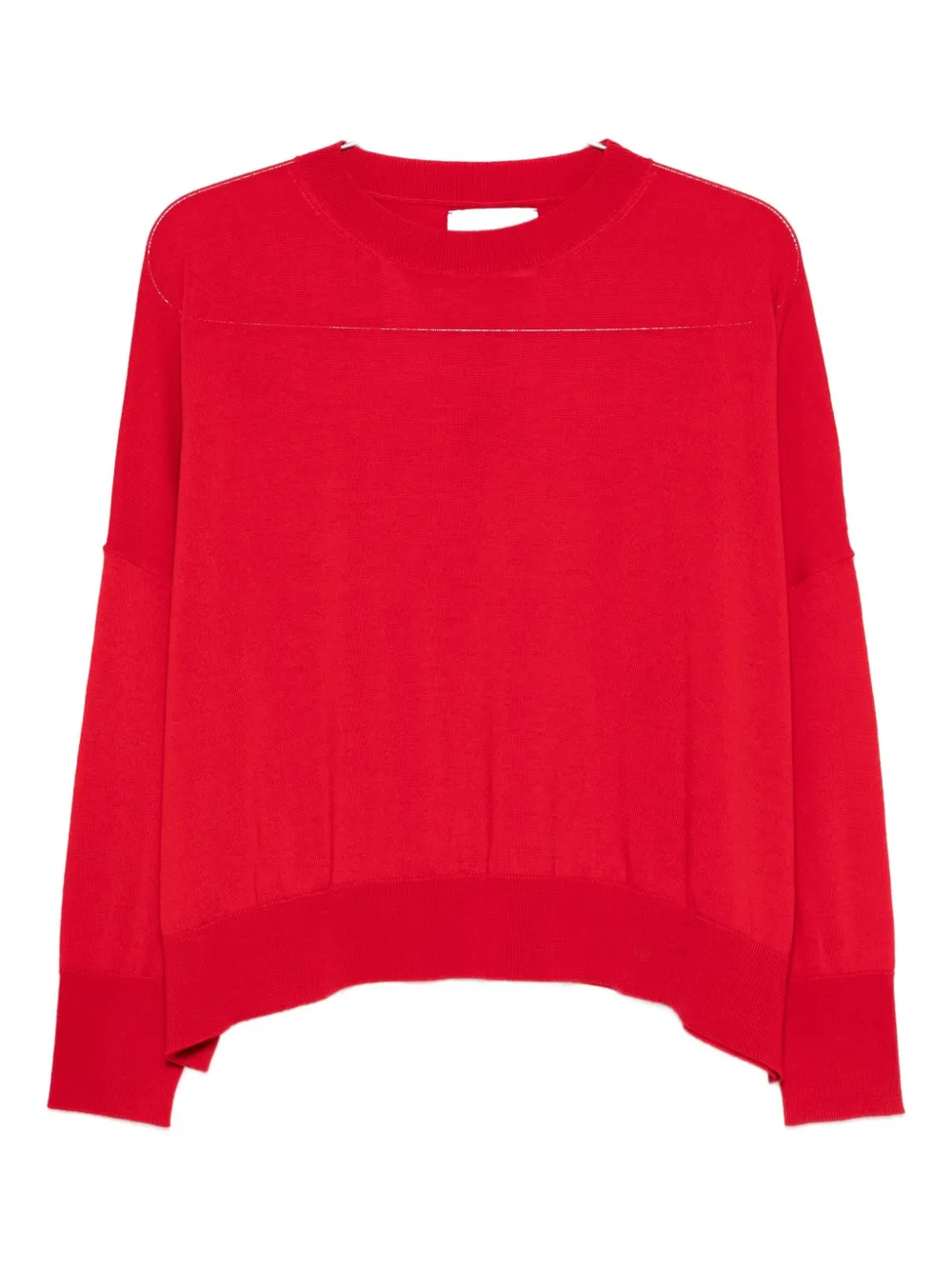 Laboratorio Capri Knitted Sweater In Red