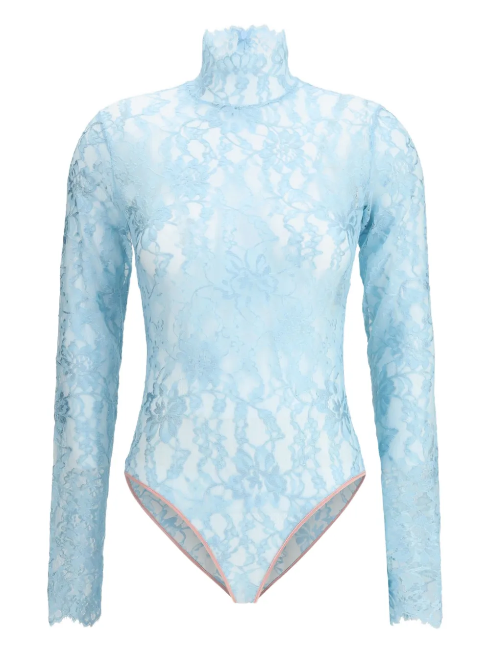 Valentino Long-sleeved Jumpsuit In Blue