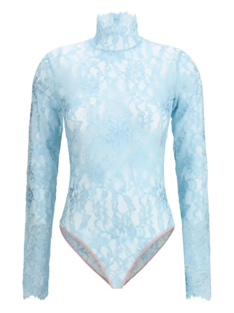 Valentino Garavani floral-lace bodysuit