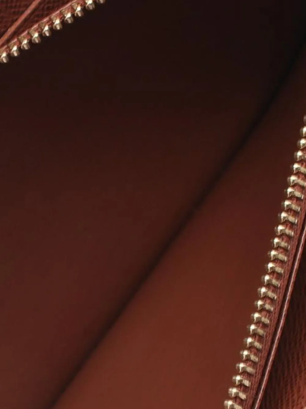 Pre-owned Louis Vuitton 2021-2025 Monogram Zippy Organizer Wallet Long Wallets In Brown