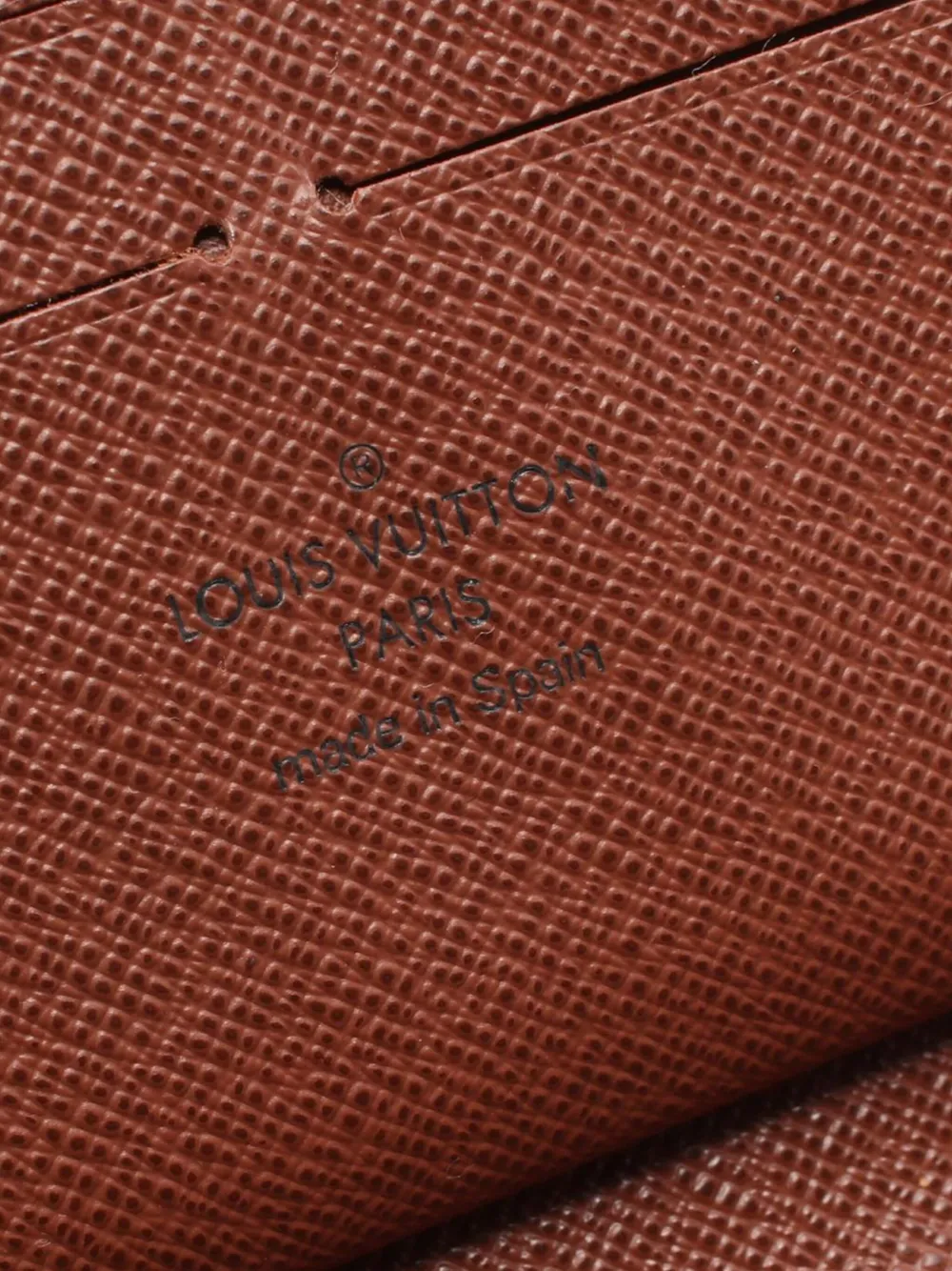 Pre-owned Louis Vuitton 2021-2025 Monogram Zippy Organizer Wallet Long Wallets In Brown