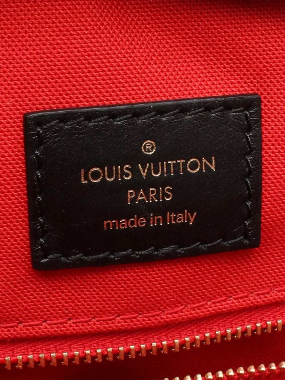 Pre-owned Louis Vuitton 2020 Monogram Reverse Giant Onthego Gm Satchel In Brown