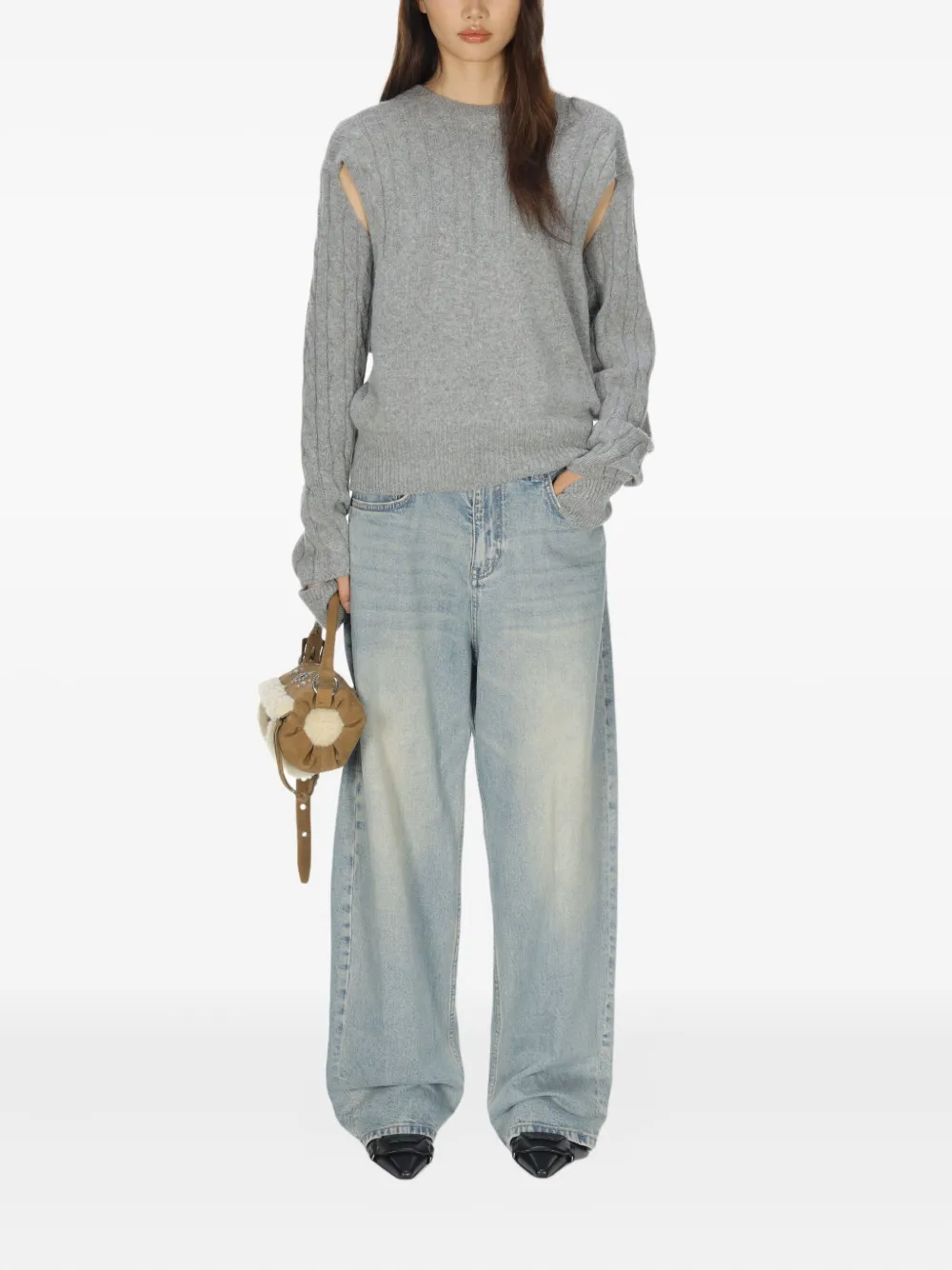 Open YY suéter con cuello redondo | Suéteres | Image 2