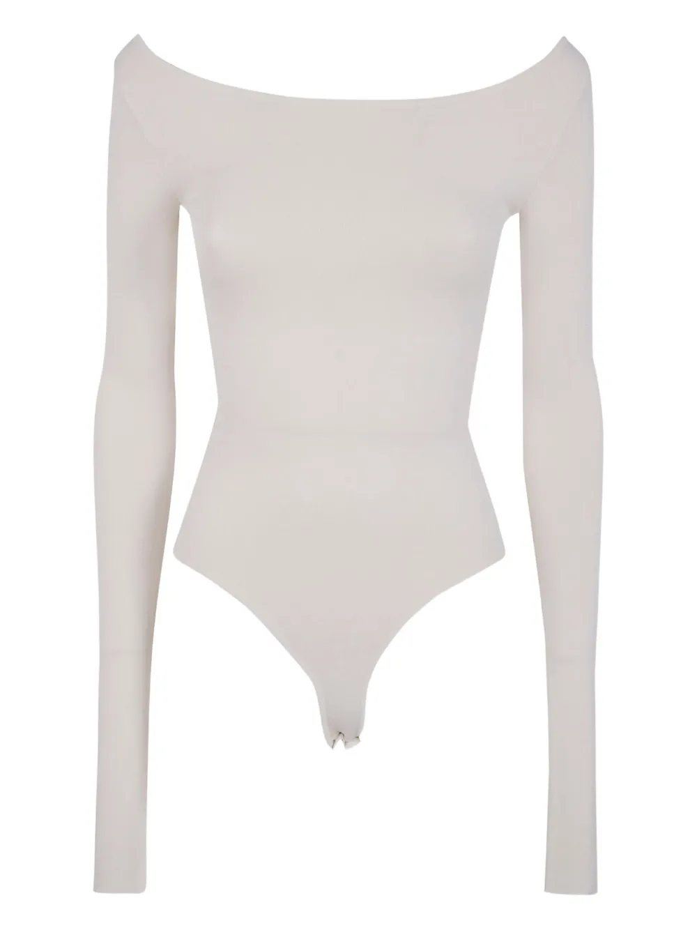 Entire Studios Long-sleeve Bodysuit In White