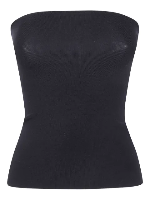 ENTIRE STUDIOS ribbed-knit strapless top
