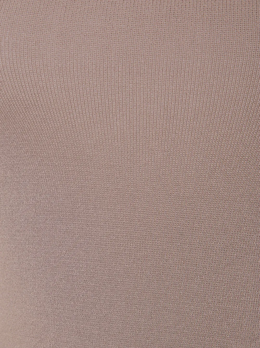 Entire Studios Ribbed-knit Strapless Top In Purple