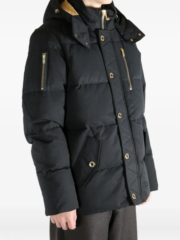 Moose Knuckles 3Q Zipped Jacket | Black | FARFETCH IN
