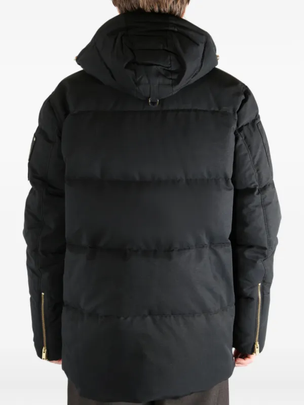 Moose Knuckles 3Q Zipped Jacket | Black | FARFETCH