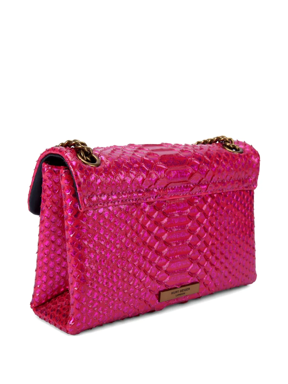 Kurt Geiger Kensington Shoulder Bag In Pink