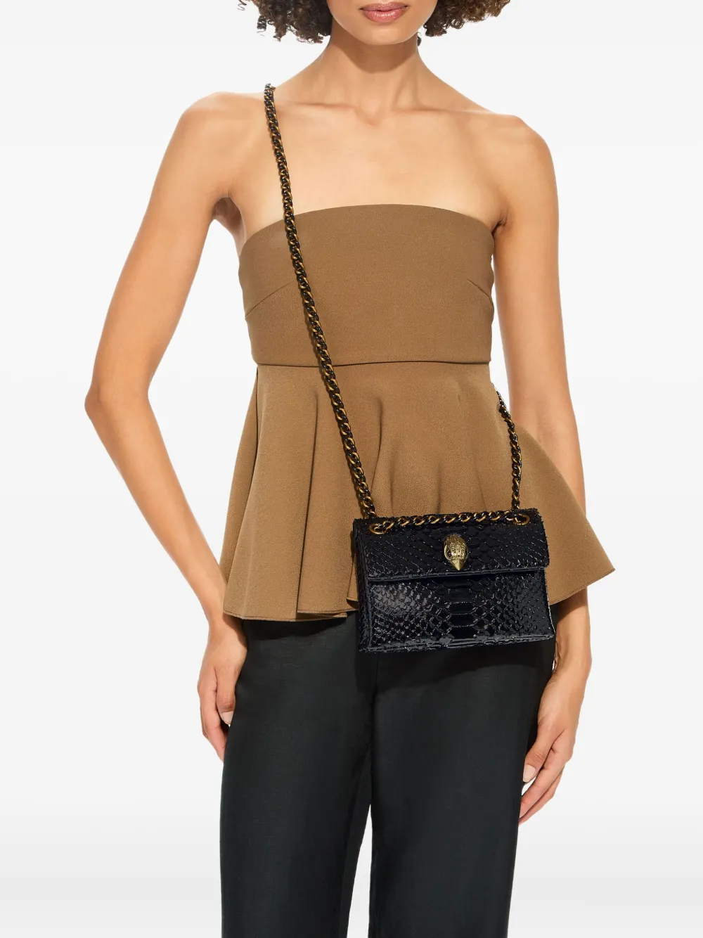 Kurt Geiger Mini Kensington Shoulder Bag In Black