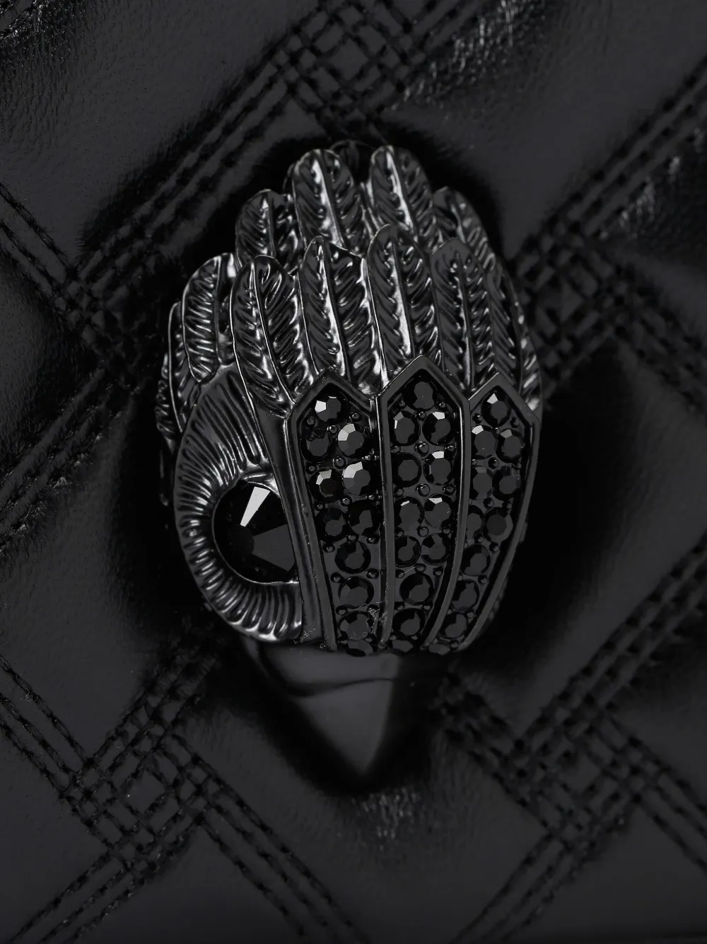 Kurt Geiger Kensington Puff Shoulder Bag In Black