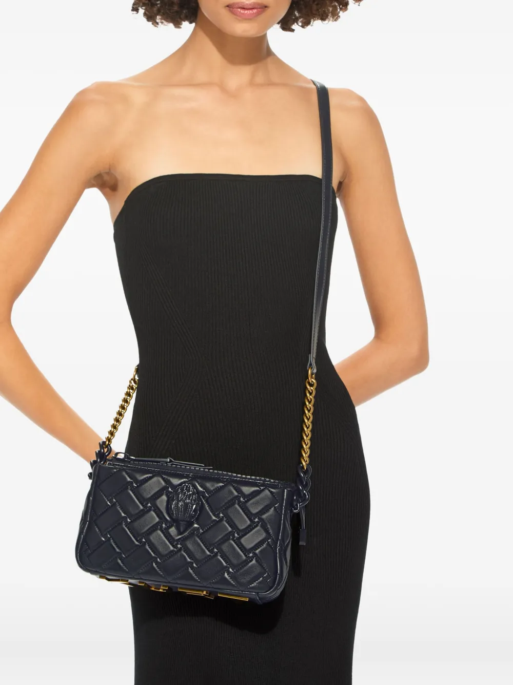 Kurt Geiger Kensington Crossbody Bag In Black
