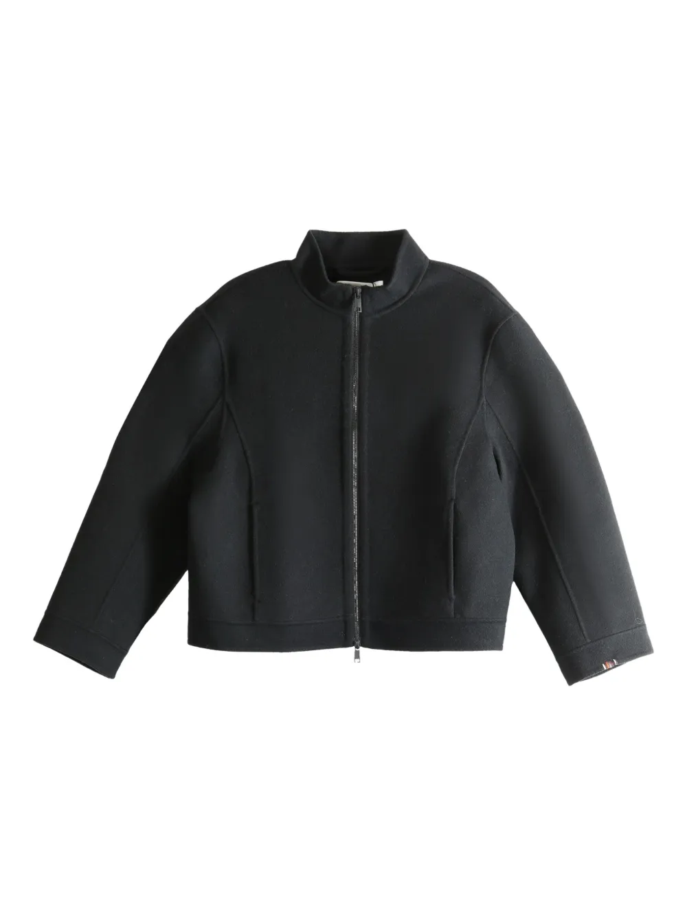 Extreme Cashmere Zipped Bomber Jacket In Black