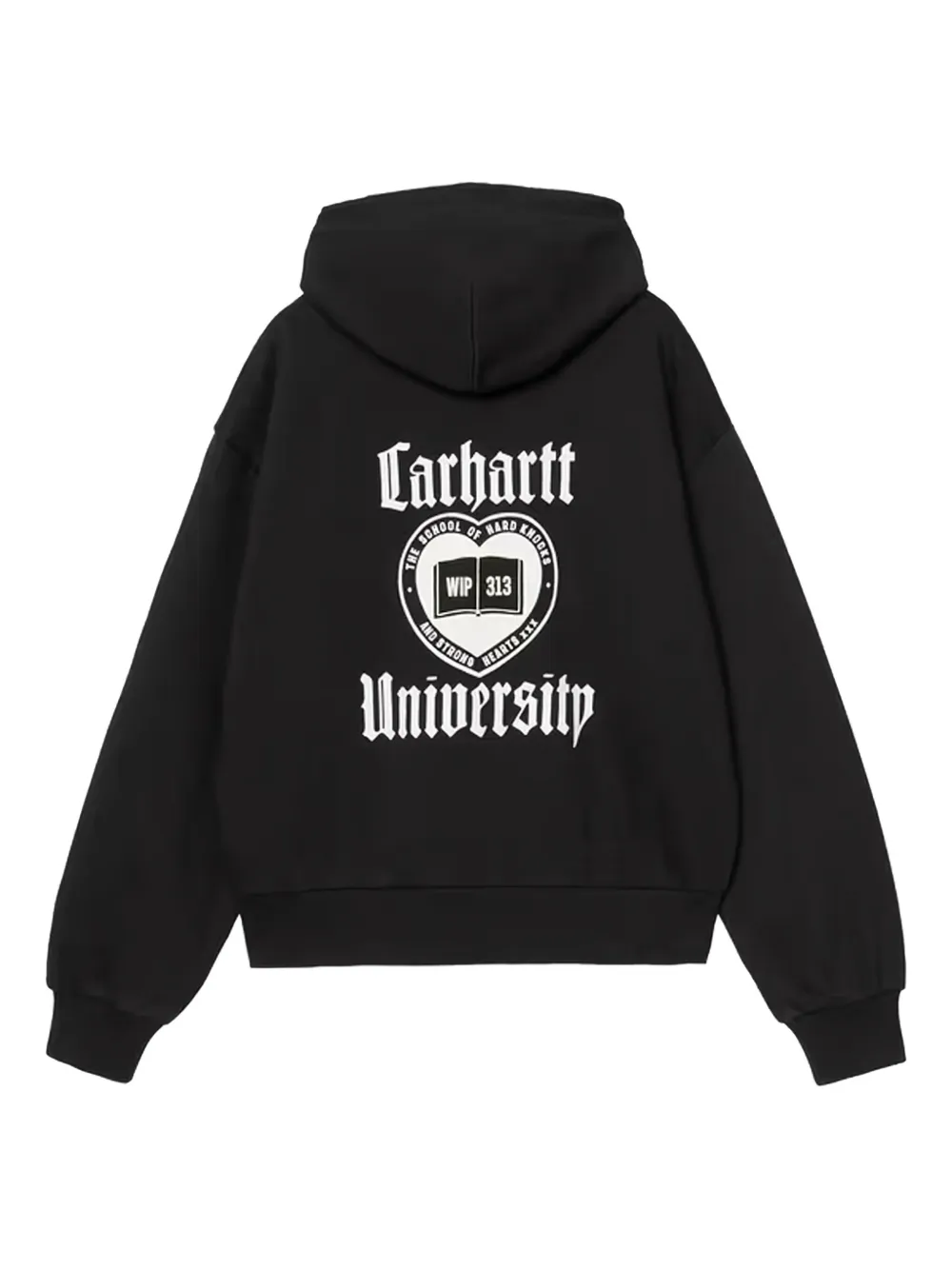 Carhartt WIP Schooling hoodie - Zwart