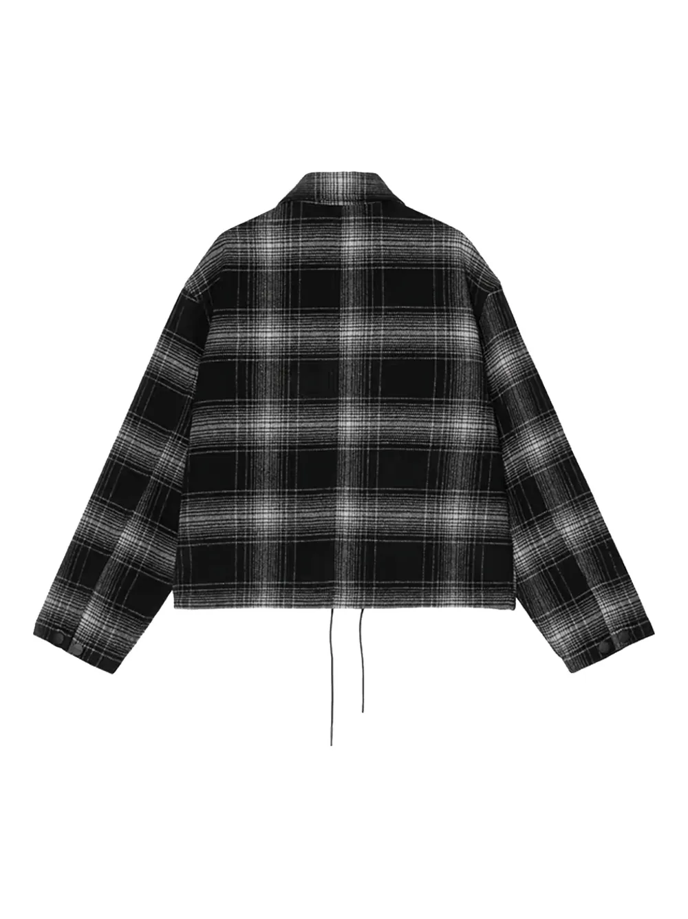 Carhartt Checked Jacket In Black