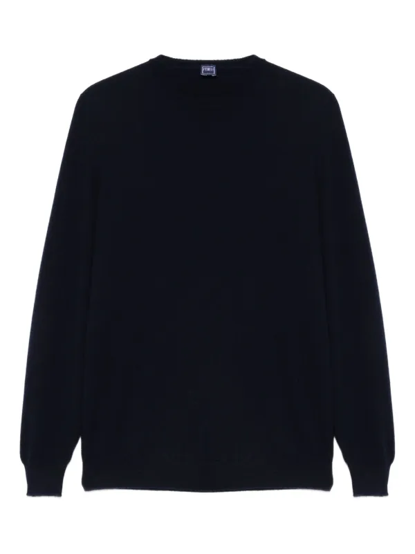 FEDELI ニット　セーター　ブルー　カシミヤ100% Fedeli カシミア セーター | ブルー | FARFETCH JP