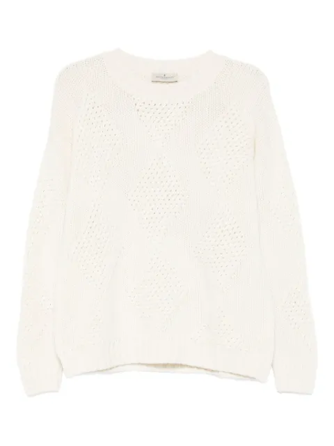 Bruno Manetti open-work sweater 