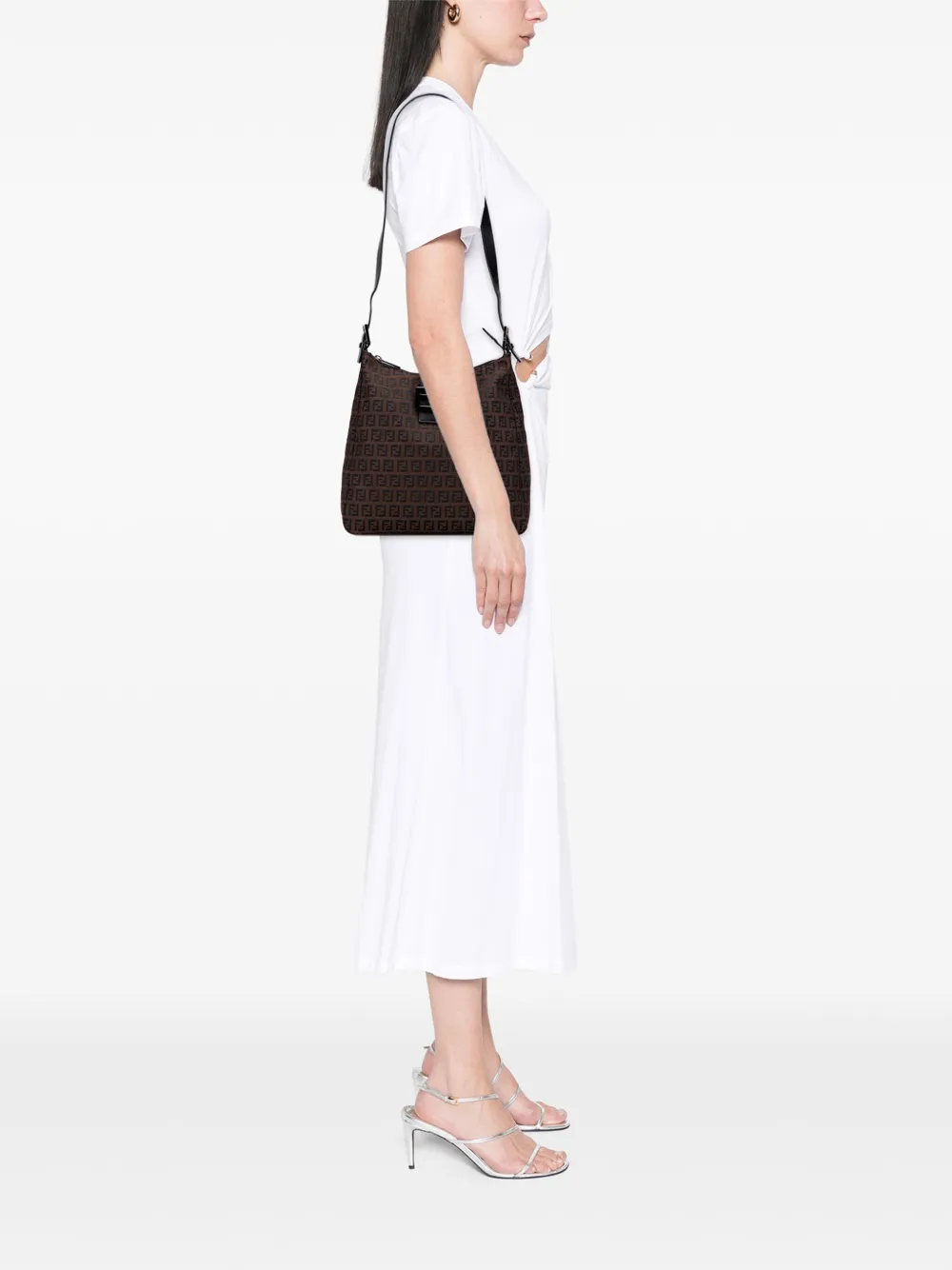 Fendi Pre-Owned sac porté épaule en toile (2000-2010) | Pre-owned | Image 2