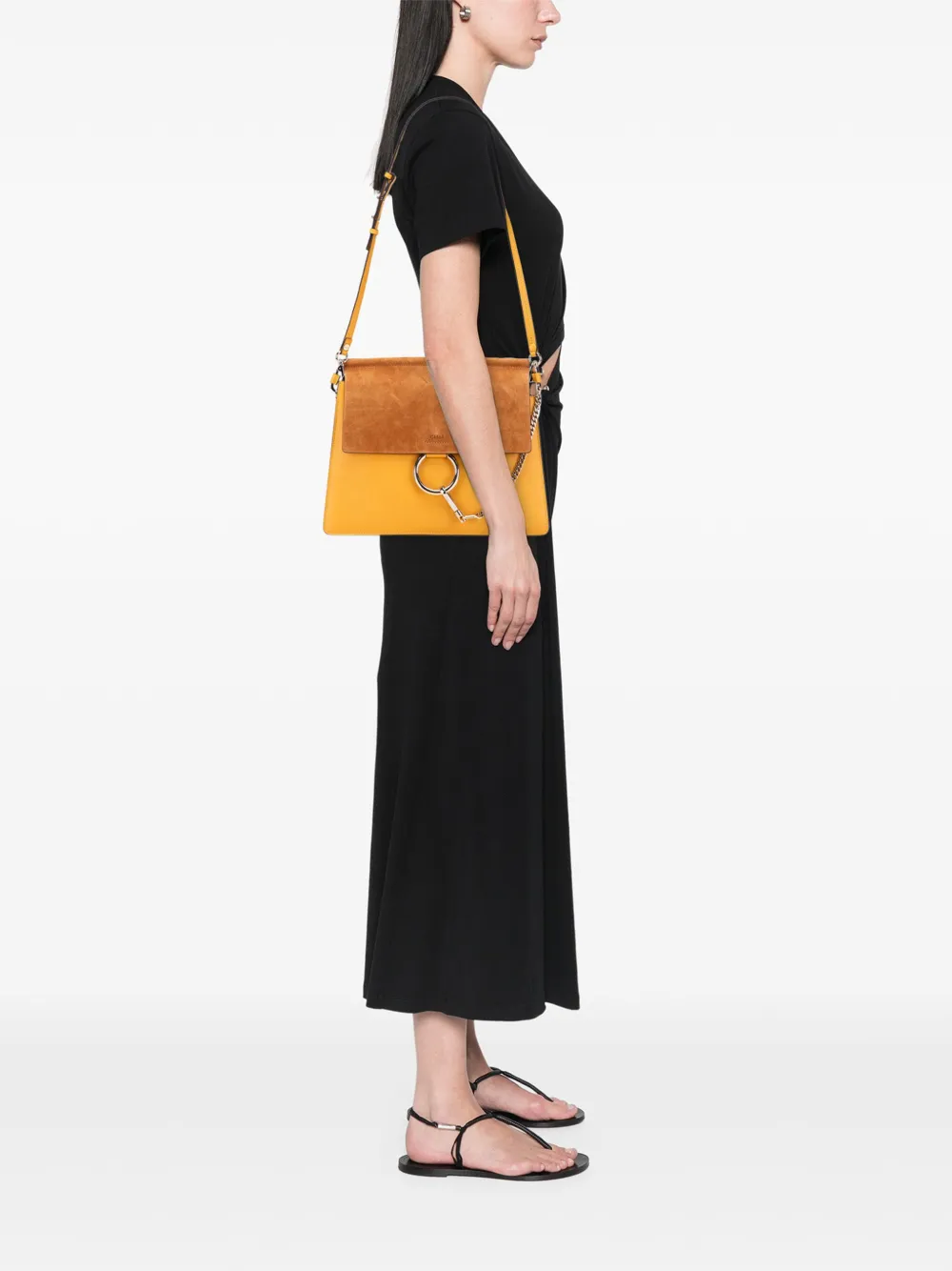 Chloé Pre-Owned 2016 Medium Leather Faye shoulder bag | Pre-Owned | Image 2