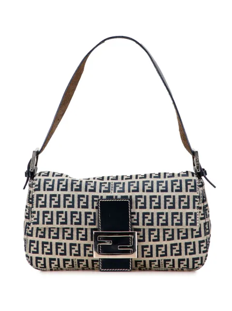 Fendi Pre-Owned 20th Century Zucchino Canvas Baguette shoulder bag