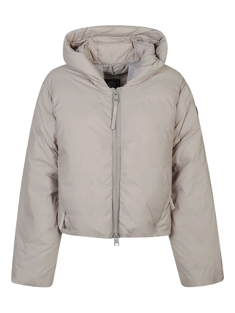 Canada Goose hooded jacket - Grigio
