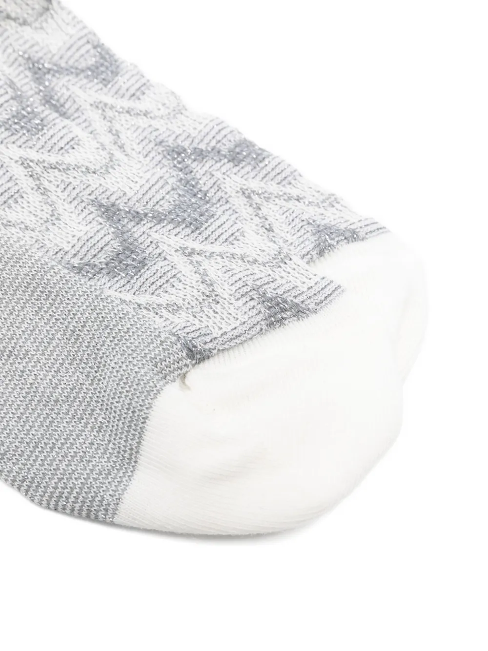 Missoni Sokken met zigzag-patroon Grijs