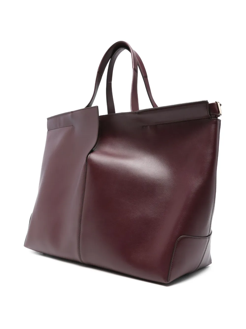 Tod's Medium leren shopper Rood