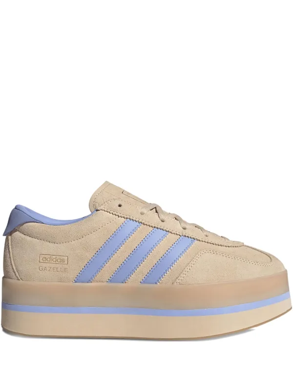 adidas gazelle silver green womens adidas Gazelle ADV Wonder White/Blue/Gum 10 main image 1